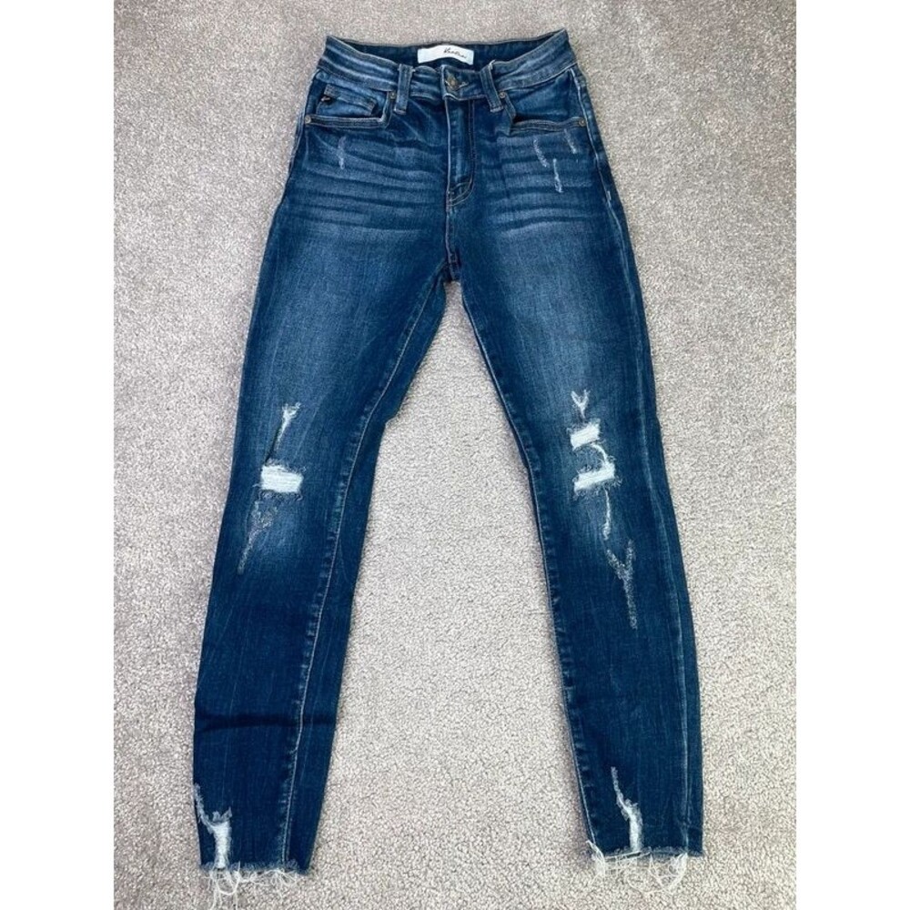 Kancan Super Skinny Jeans Size 25 Distressed